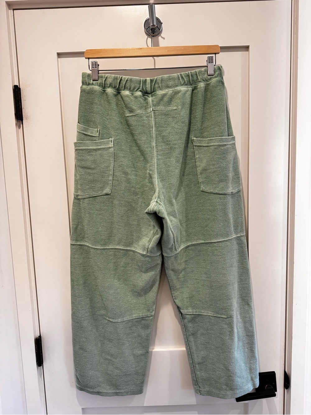 Free people score board Green Relaxed Drawstring Sweatpants - Picture 3 of 4